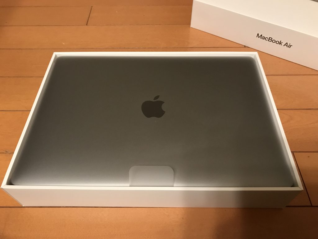 MacBookAir2018を購入した